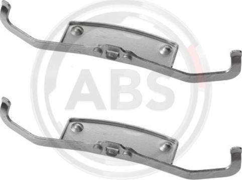 A.B.S. 1837Q - Set accesorii, placute frana aaoparts.ro