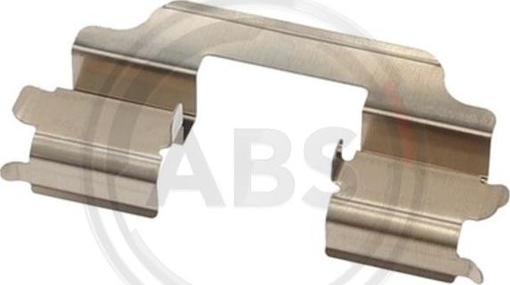 A.B.S. 1709Q - Set accesorii, placute frana aaoparts.ro