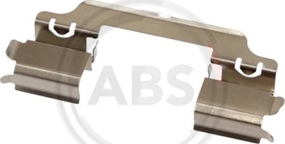 A.B.S. 1716Q - Set accesorii, placute frana aaoparts.ro