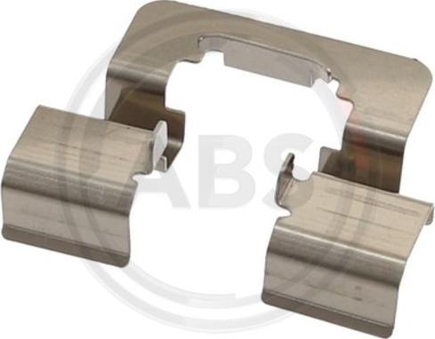 A.B.S. 1781Q - Set accesorii, placute frana aaoparts.ro