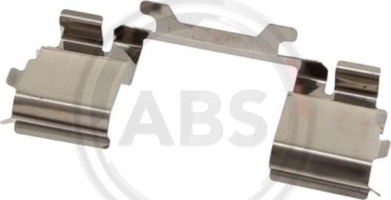 A.B.S. 1730Q - Set accesorii, placute frana aaoparts.ro