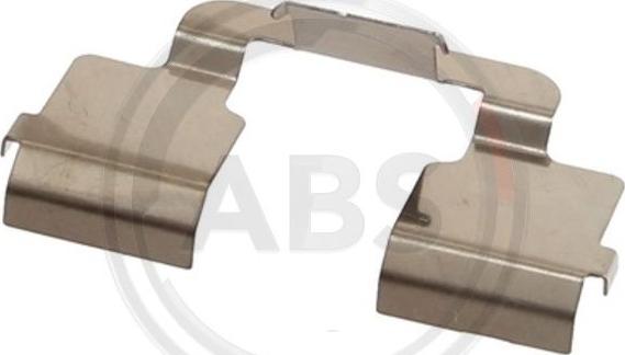 A.B.S. 1733Q - Set accesorii, placute frana aaoparts.ro
