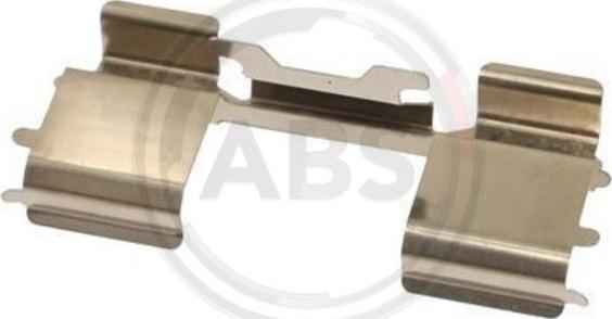 A.B.S. 1726Q - Set accesorii, placute frana aaoparts.ro