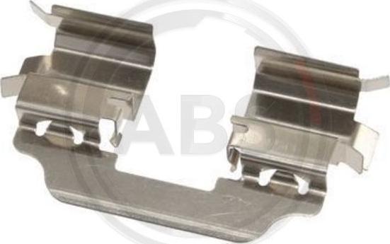 A.B.S. 1770Q - Set accesorii, placute frana aaoparts.ro