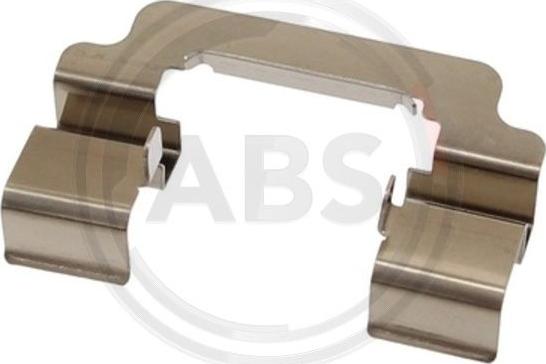 A.B.S. 1777Q - Set accesorii, placute frana aaoparts.ro