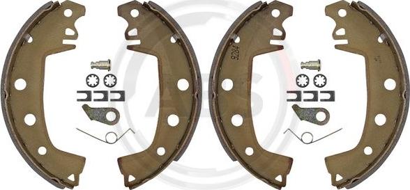 A.B.S. 8110 - Set saboti frana aaoparts.ro
