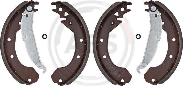 A.B.S. 8807 - Set saboti frana aaoparts.ro