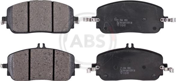 A.B.S. 35406 - Set placute frana,frana disc aaoparts.ro