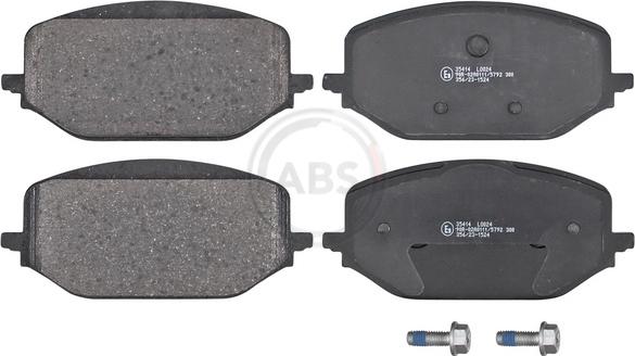 A.B.S. 35414 - Set placute frana,frana disc aaoparts.ro