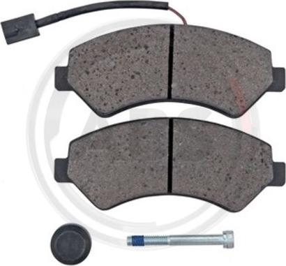 A.B.S. 35090 - Set placute frana,frana disc aaoparts.ro