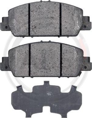 A.B.S. 35014 - Set placute frana,frana disc aaoparts.ro