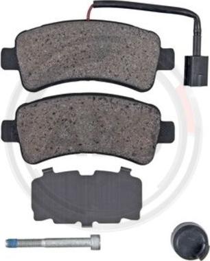 A.B.S. 35116 - Set placute frana,frana disc aaoparts.ro