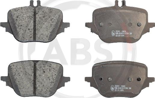 A.B.S. 35393 - Set placute frana,frana disc aaoparts.ro