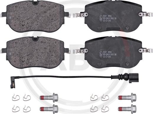 A.B.S. 35339 - Set placute frana,frana disc aaoparts.ro