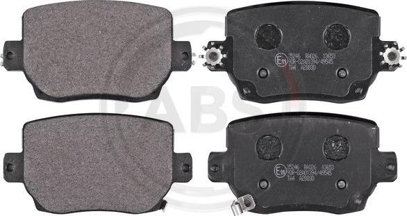 A.B.S. 35246 - Set placute frana,frana disc aaoparts.ro