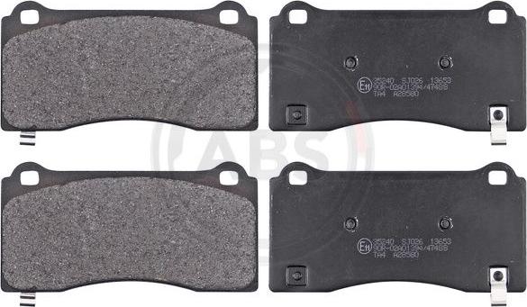 A.B.S. 35240 - Set placute frana,frana disc aaoparts.ro