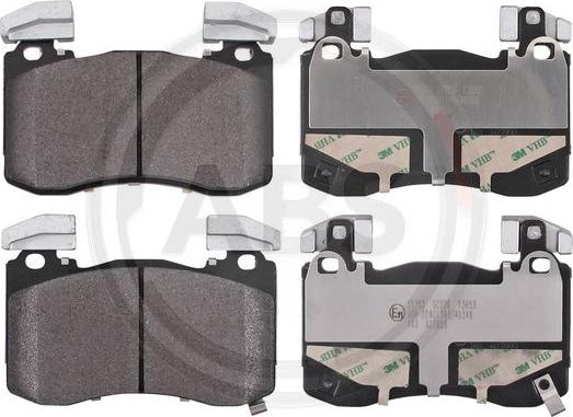 A.B.S. 35202 - Set placute frana,frana disc aaoparts.ro