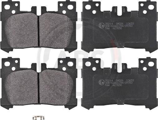 A.B.S. 35214 - Set placute frana,frana disc aaoparts.ro