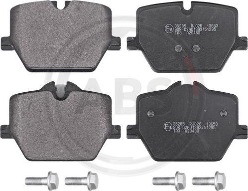 A.B.S. 35285 - Set placute frana,frana disc aaoparts.ro