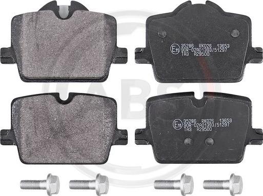 A.B.S. 35286 - Set placute frana,frana disc aaoparts.ro