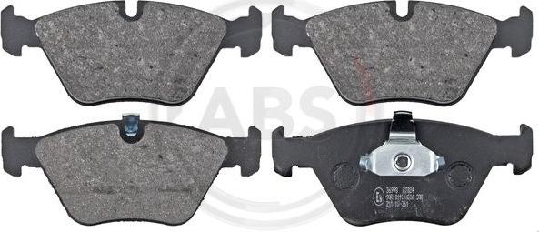 A.B.S. 36998 - Set placute frana,frana disc aaoparts.ro