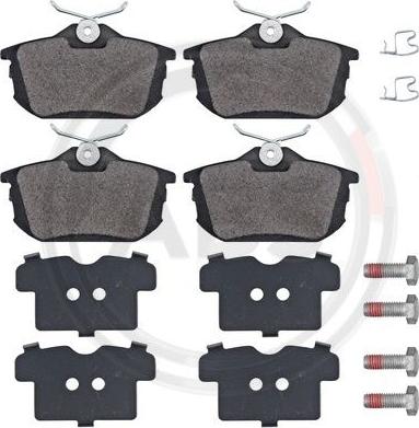 A.B.S. 36950 - Set placute frana,frana disc aaoparts.ro