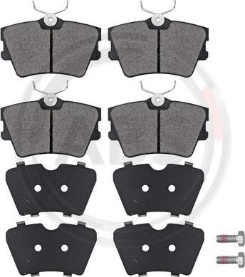 A.B.S. 36983 - Set placute frana,frana disc aaoparts.ro