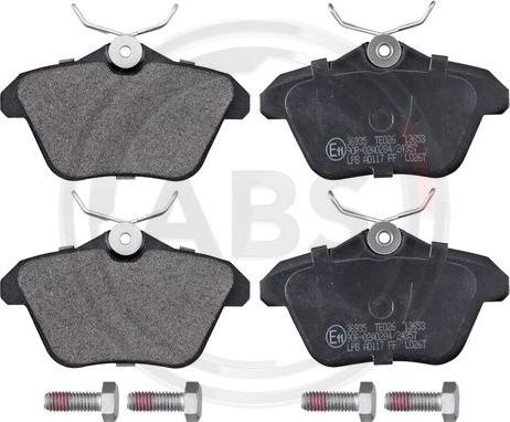 A.B.S. 36935 - Set placute frana,frana disc aaoparts.ro