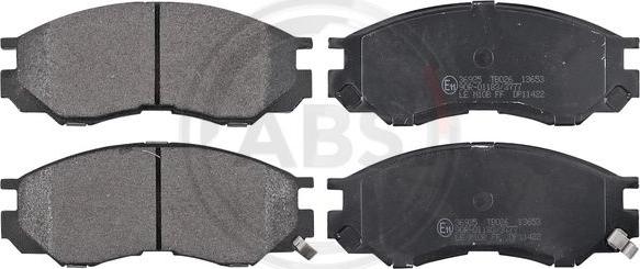 A.B.S. 36925 - Set placute frana,frana disc aaoparts.ro