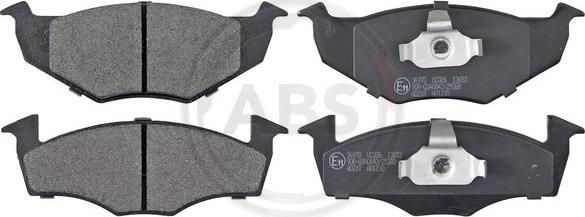 A.B.S. 36970 - Set placute frana,frana disc aaoparts.ro
