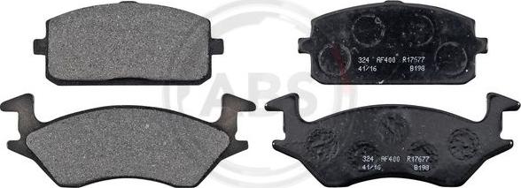 A.B.S. 36596 - Set placute frana,frana disc aaoparts.ro