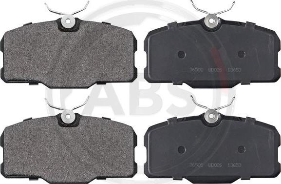 A.B.S. 36501 - Set placute frana,frana disc aaoparts.ro