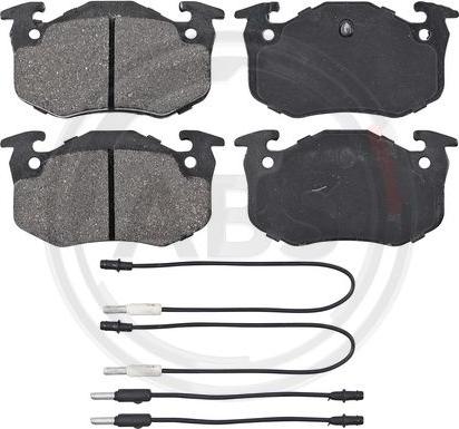 A.B.S. 36503 - Set placute frana,frana disc aaoparts.ro