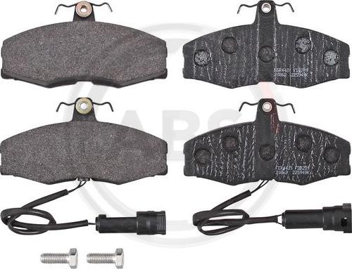 A.B.S. 36507 - Set placute frana,frana disc aaoparts.ro