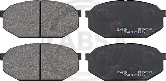 A.B.S. 36511 - Set placute frana,frana disc aaoparts.ro