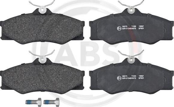 A.B.S. 36575 - Set placute frana,frana disc aaoparts.ro