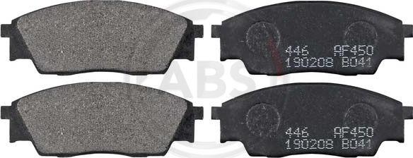 A.B.S. 36699 - Set placute frana,frana disc aaoparts.ro