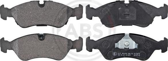 A.B.S. 36667 - Set placute frana,frana disc aaoparts.ro
