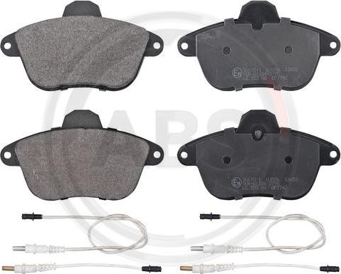 A.B.S. 36670/1 - Set placute frana,frana disc aaoparts.ro