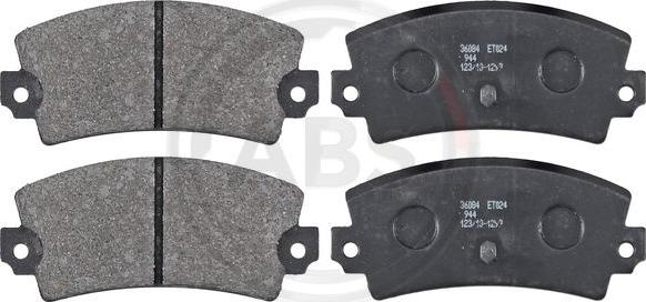 A.B.S. 36084 - Set placute frana,frana disc aaoparts.ro