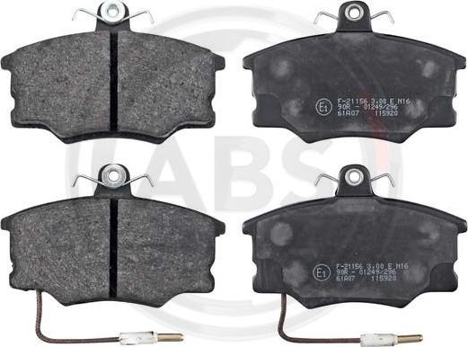 A.B.S. 36185 - Set placute frana,frana disc aaoparts.ro