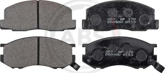 A.B.S. 36175/1 - Set placute frana,frana disc aaoparts.ro