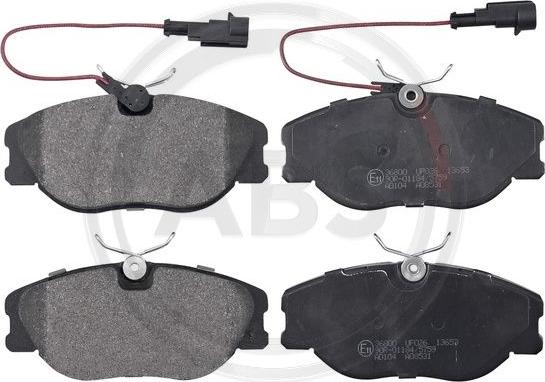 A.B.S. 36800 - Set placute frana,frana disc aaoparts.ro