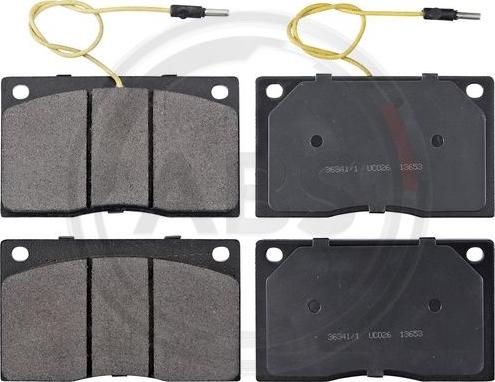 A.B.S. 36341/1 - Set placute frana,frana disc aaoparts.ro