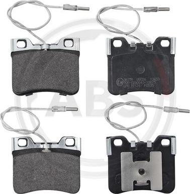 A.B.S. 36751 - Set placute frana,frana disc aaoparts.ro
