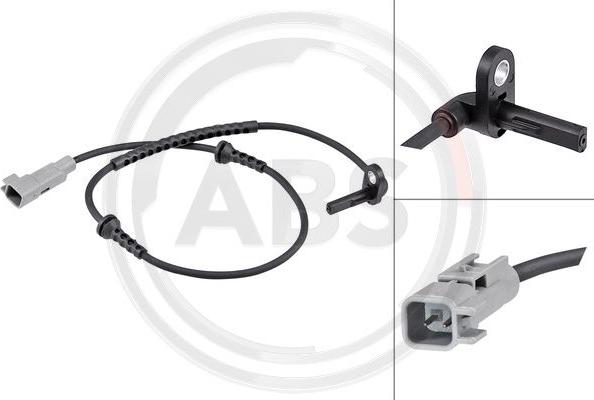 A.B.S. 30086 - Senzor,turatie roata aaoparts.ro