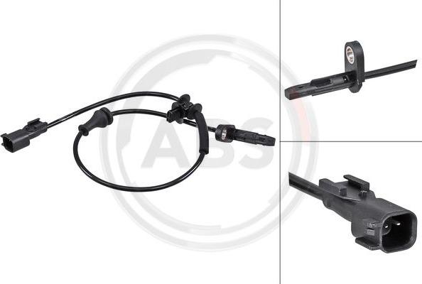 A.B.S. 30179 - Senzor,turatie roata aaoparts.ro