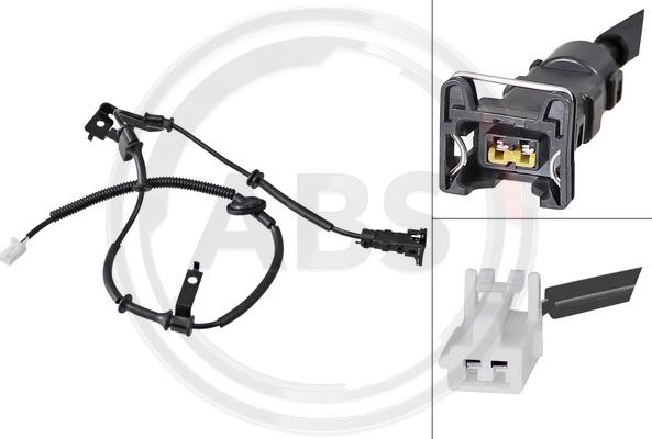 A.B.S. 31558 - Senzor,turatie roata aaoparts.ro