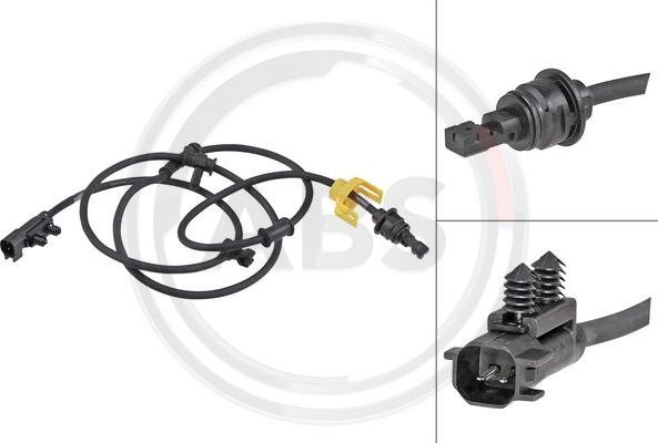 A.B.S. 31506 - Senzor,turatie roata aaoparts.ro