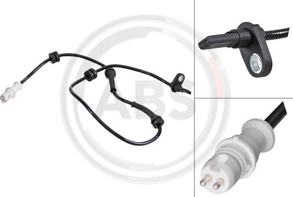 A.B.S. 31666 - Senzor,turatie roata aaoparts.ro